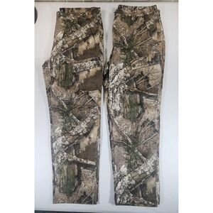 Realtree APX Camo Hunting Pants 2PACK Mens XL Brown Cargo Stretch 36012994